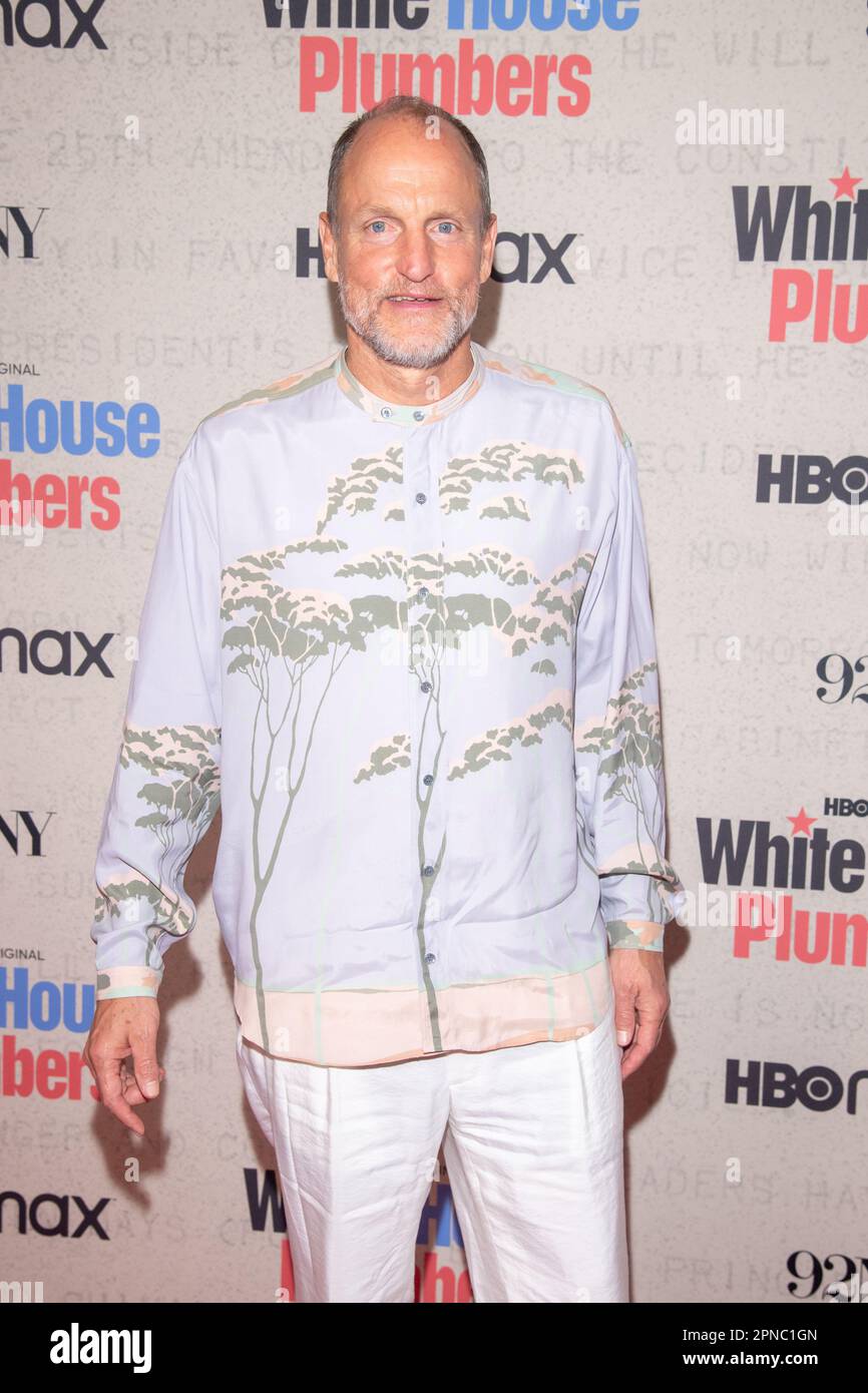 NEW YORK, NEW YORK APRIL 17 Woody Harrelson attends HBO's "White