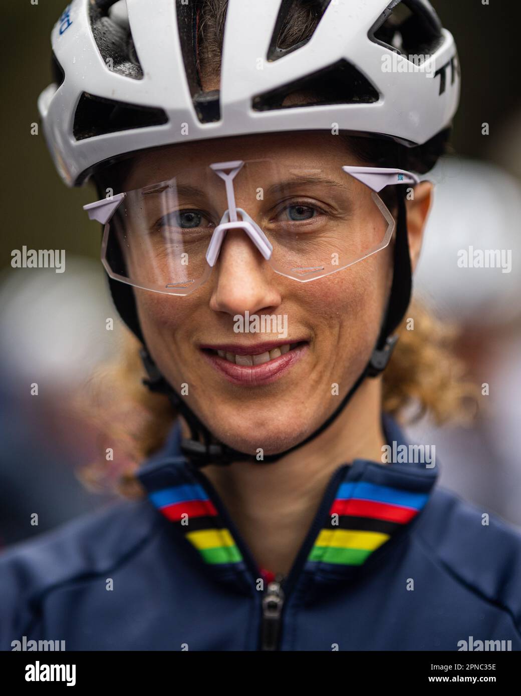 Swiss biker and reigning Olympic champion Jolanda Neff during the UCI