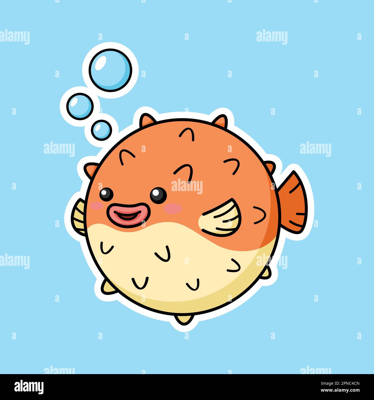Balloon fish Stock Vector Images - Page 2 - Alamy