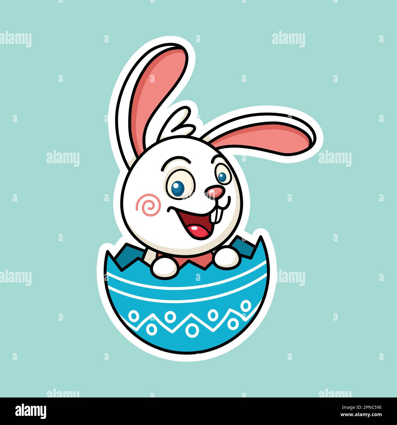 Premium Vector  Bunny ears icon vector illustration