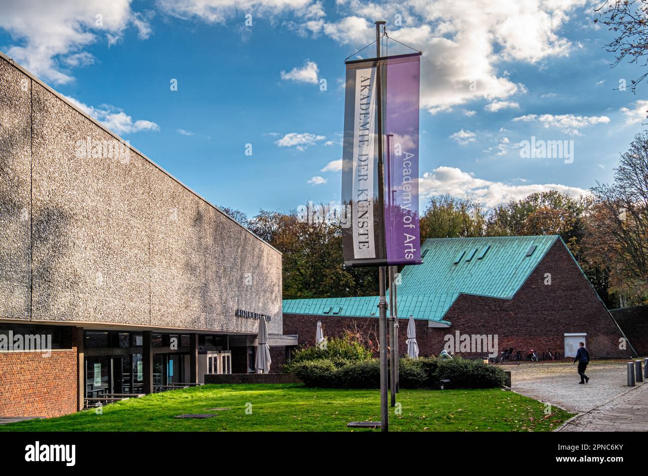 The Academy of Arts,Hanseatenweg 10,Hansaviertel, Berlin. West Berlin branch built in Brutalism style by architect Werner Düttmann in 1960 Stock Photo