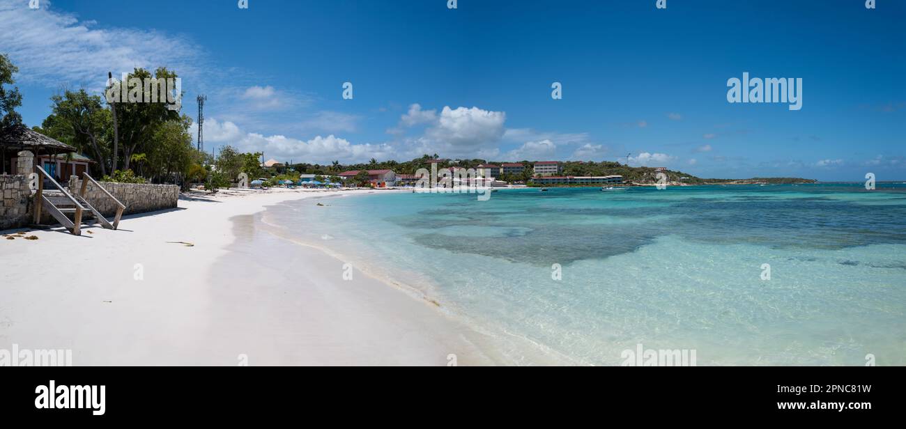 Pineapple Beach Club Long Bay Antigua Stock Photo Alamy