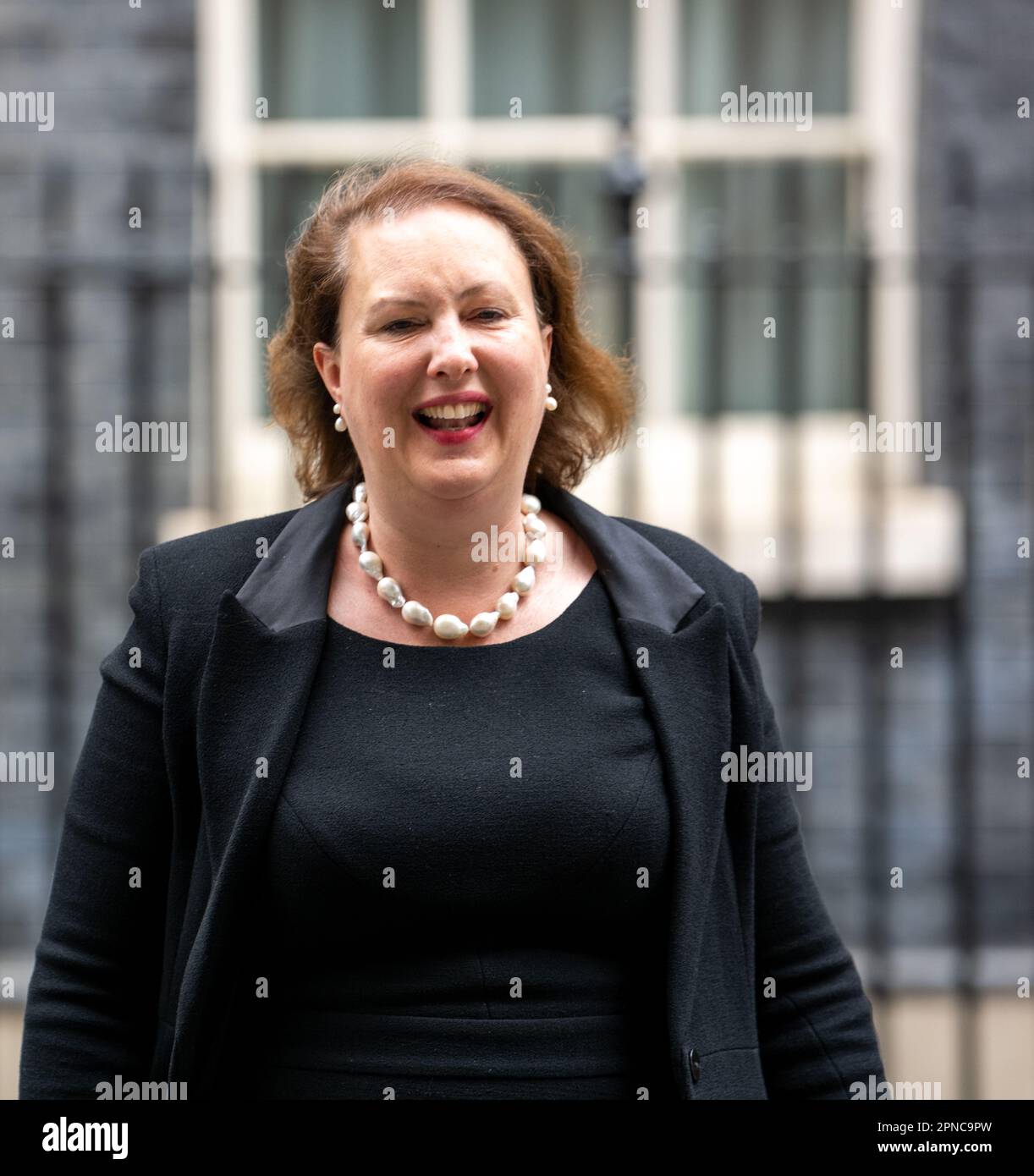 London, UK. 18th Apr, 2023. Victoria Prentis, Attorney General, leaves