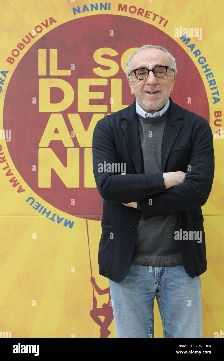 Rome, Italy. 18th Apr, 2023. Rome, Nuovo Sacher cinema, photocall film