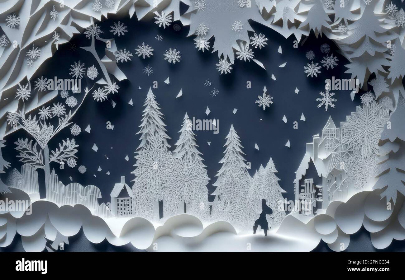 Christmas parchment Cut Out Stock Images & Pictures - Alamy