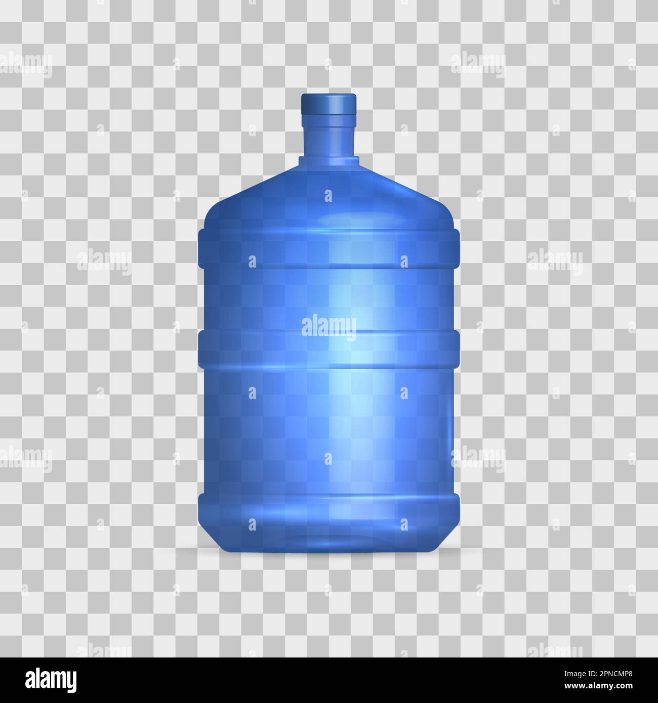 Big plastic water bottle isolated on white Stock Photo - Alamy