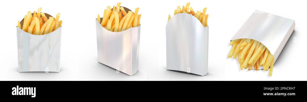 French fry box hi-res stock photography and images - Alamy