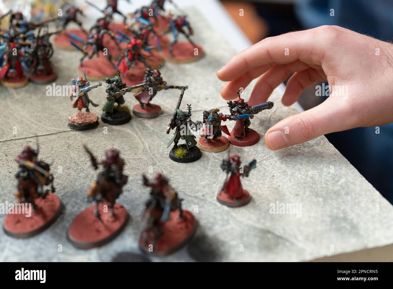 Set of Playing Action Figures, Game Warhammer 40,000, Players Stock