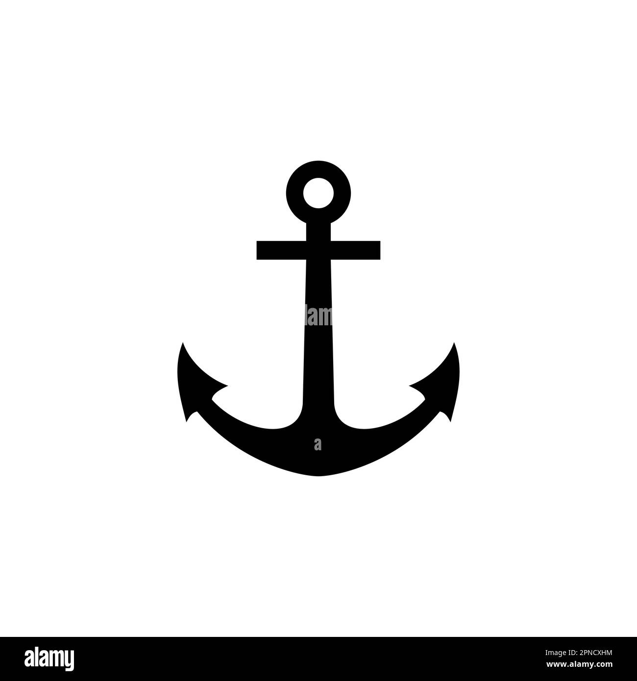 Anchor icon vector. Anchor symbol logo. Anchor marine icon Stock Vector ...