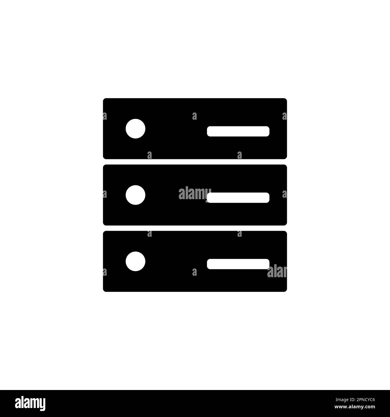 Database icon vector. database vector icon Stock Vector Image & Art - Alamy