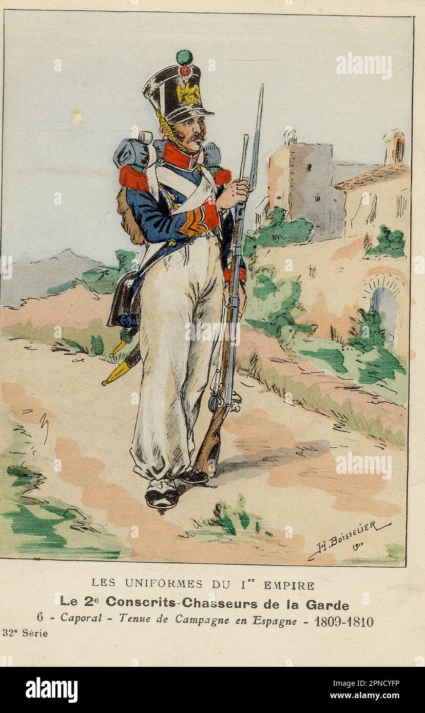 Soldat 1er Empire MHSP Le feu de camp Scène du bivouac - Manque la