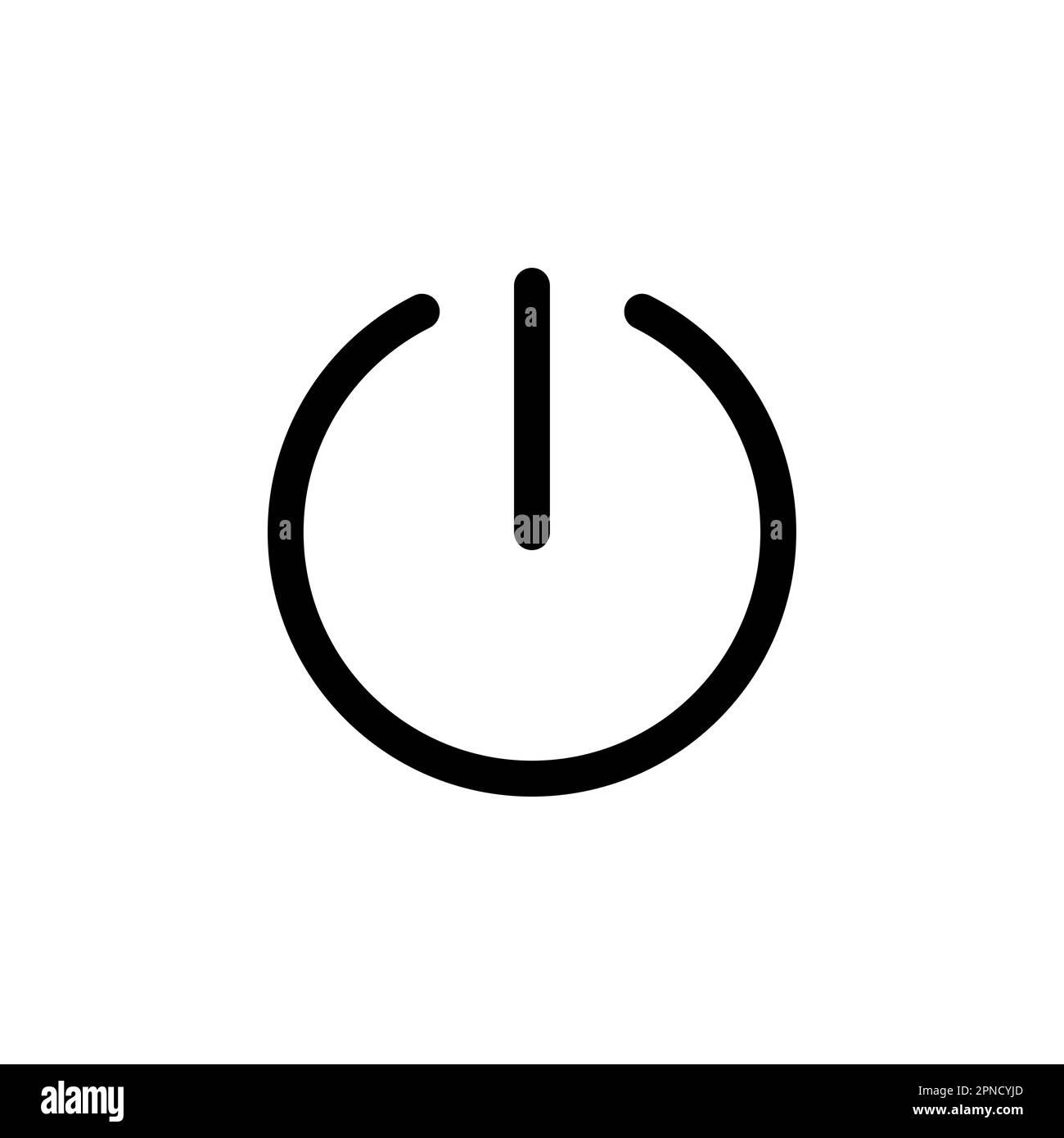Power icon vector. Power Switch Icon. Electric power Stock Vector Image
