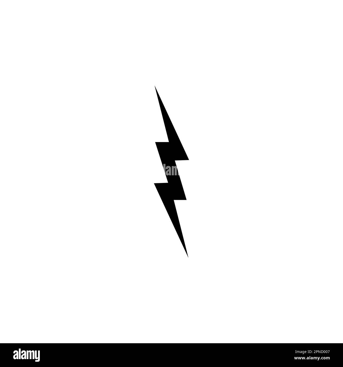 Lightning icon vector. electric icon vector. power icon. energy sign ...