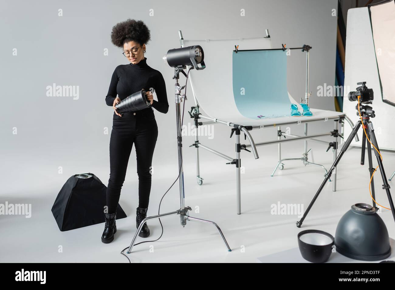 Strobe Working Strobe spotlights hi-res stock photography and images - Alamy