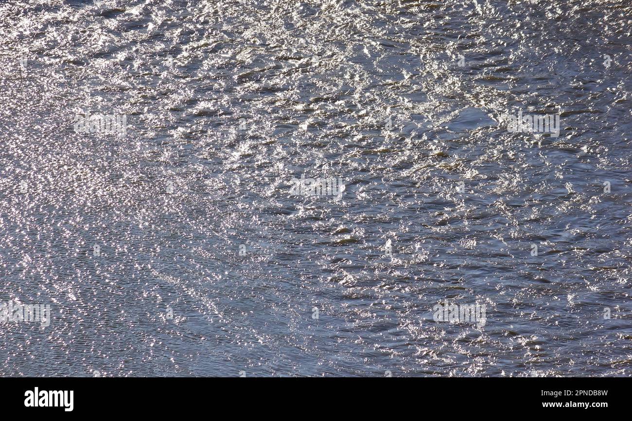 Rippled Water Surface Seamless Repeating Pattern Texture. Stock
