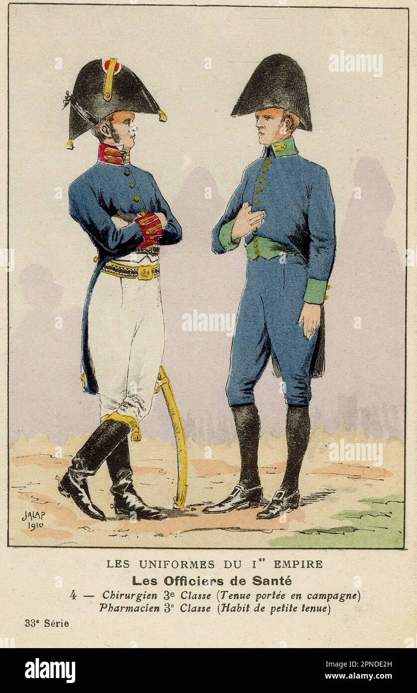 Figurine 54mm 1er Empire - Chirurgien - Peinte Par Claude Alexandre - Signée