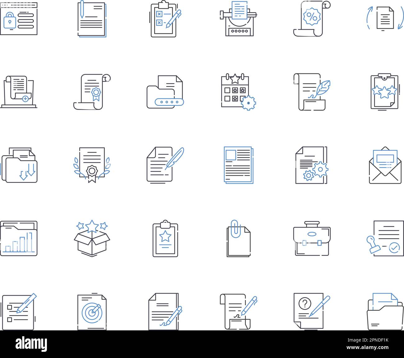 Organizing line icons collection. Decluttering, Arranging, Systemizing, Rationalizing, Streamlining, Simplifying, Cataloguing vector and linear Stock Vector