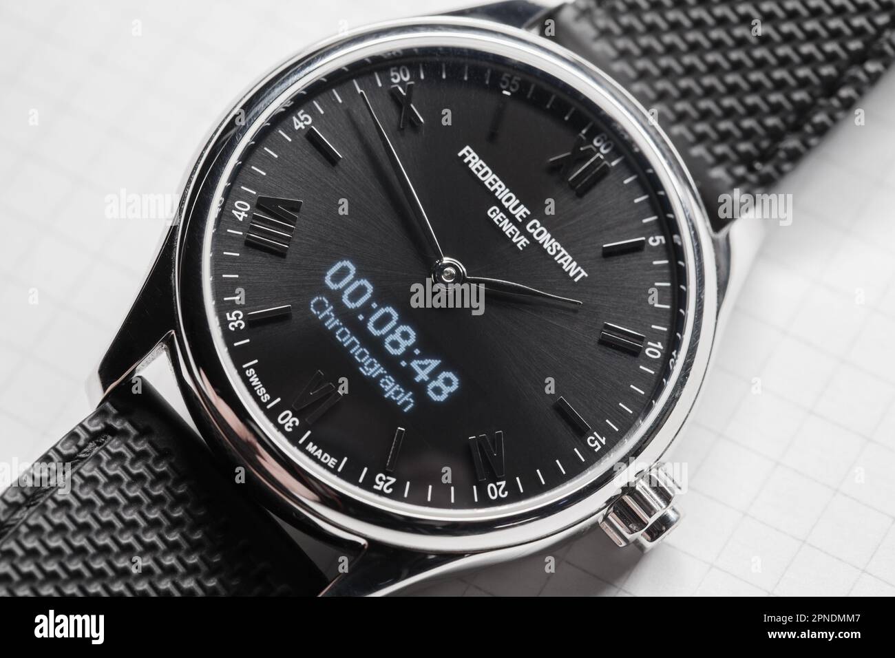 Geneva, Switzerland - November 18, 2021: Frederique Constant