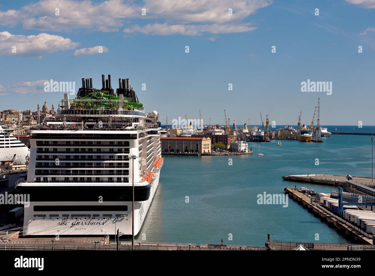 World europa msc cruise ship hi-res stock photography and images - Alamy
