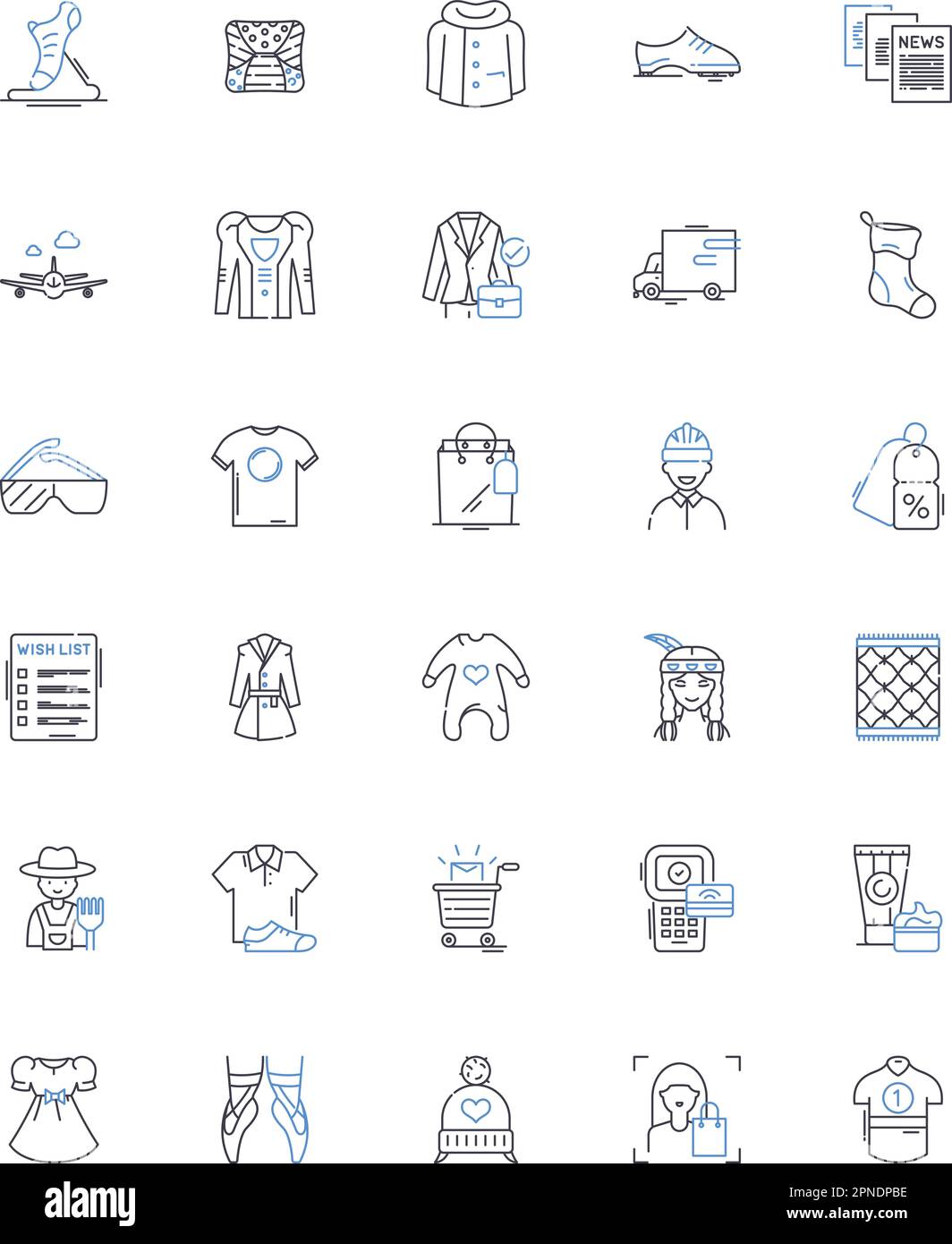 Bazaar hub line icons collection. Marketplace, Shopping, Trading, Exchange, Souk, Fair, Swap vector and linear illustration. Mart,Auction,Flea outline Stock Vector