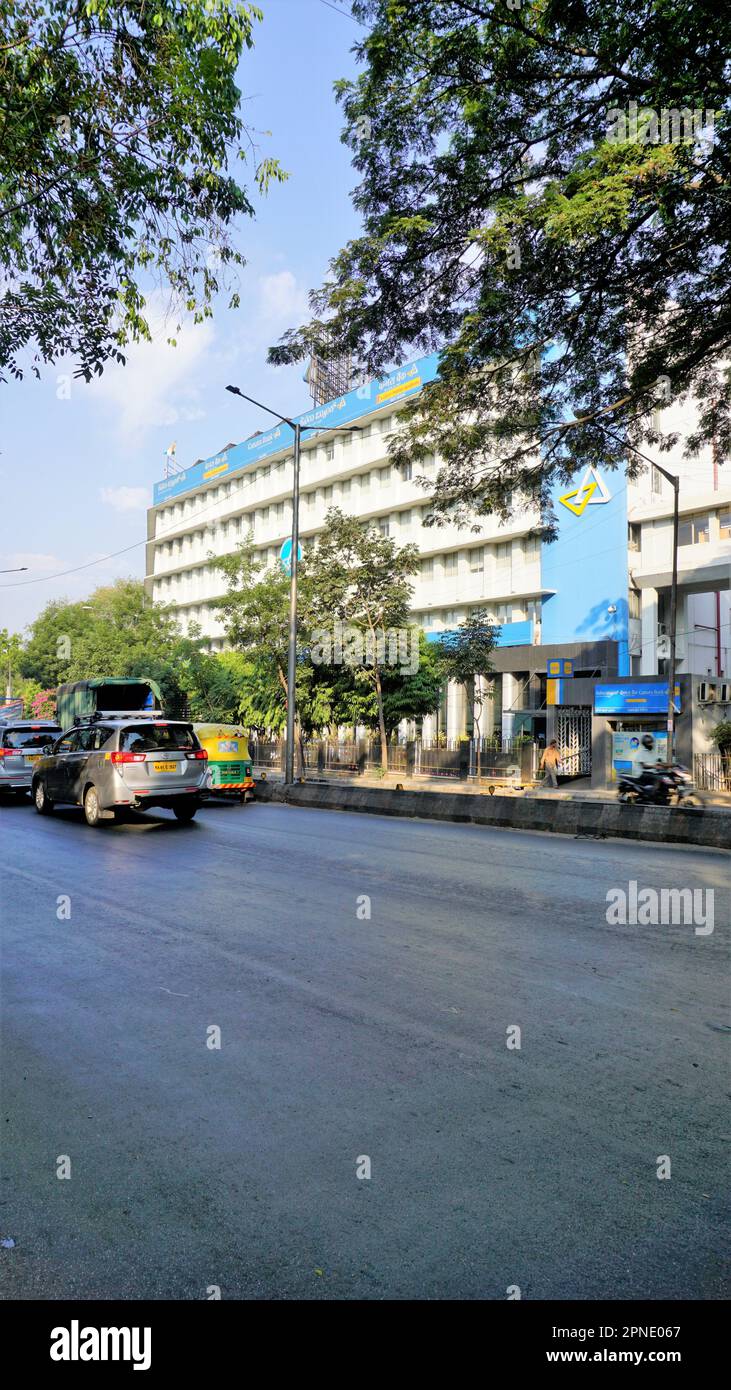 Bangalore,Karnataka,IndiaApril 18 2023 Canara bank head office