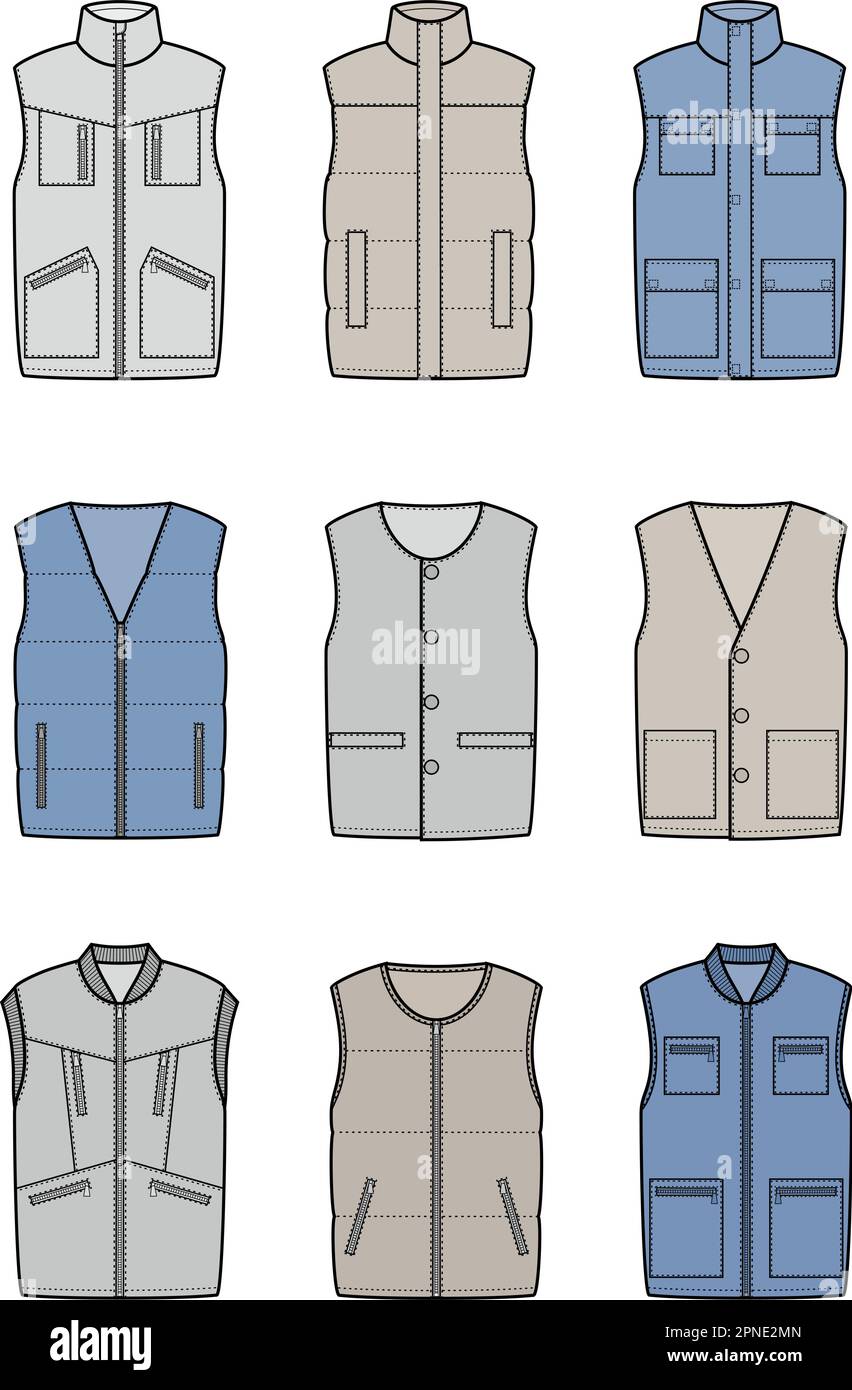 Vests men Stock Vector Images - Alamy