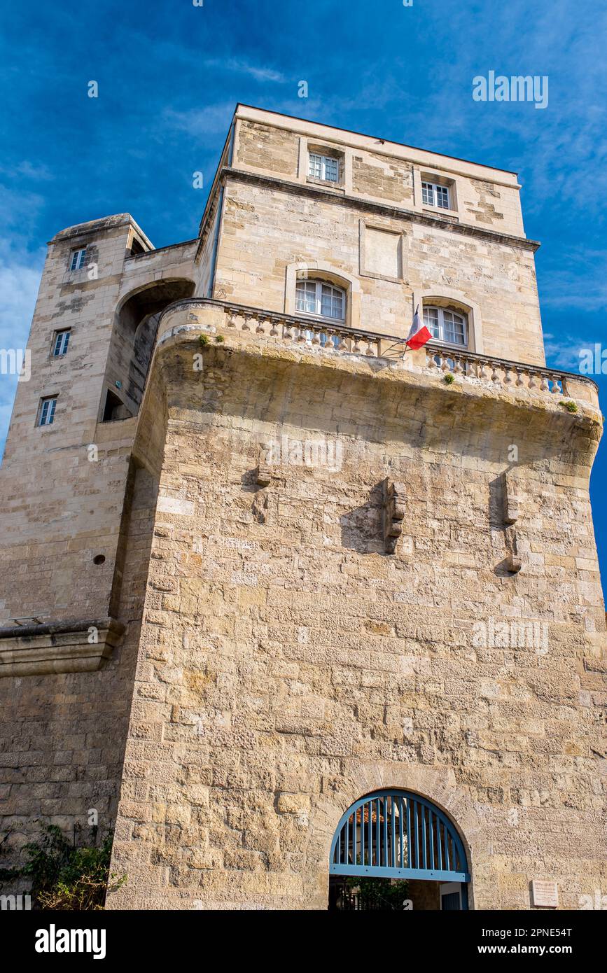 La tour de la Babotte" - The old observatory in Montpellier, France Stock  Photo - Alamy