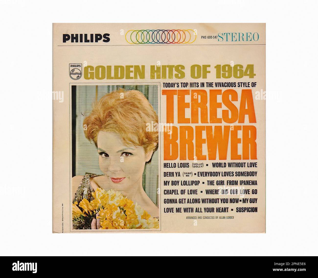 Brewer Teresa 1964 01 - Vintage 45 R.P.M Music Vinyl Record Stock Photo