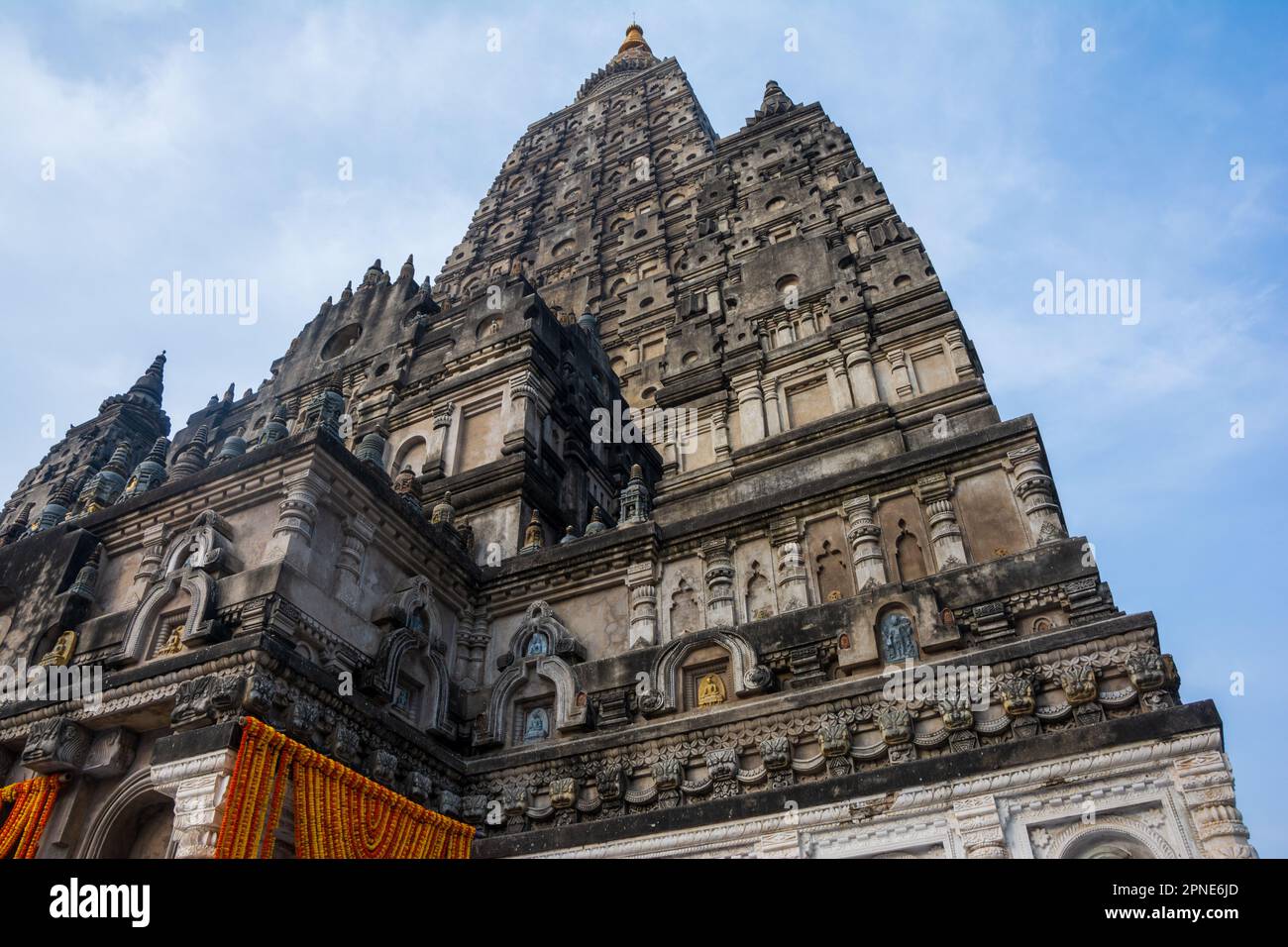 Mahabodhi Temple | Bodh Gaya, India Stock Photo