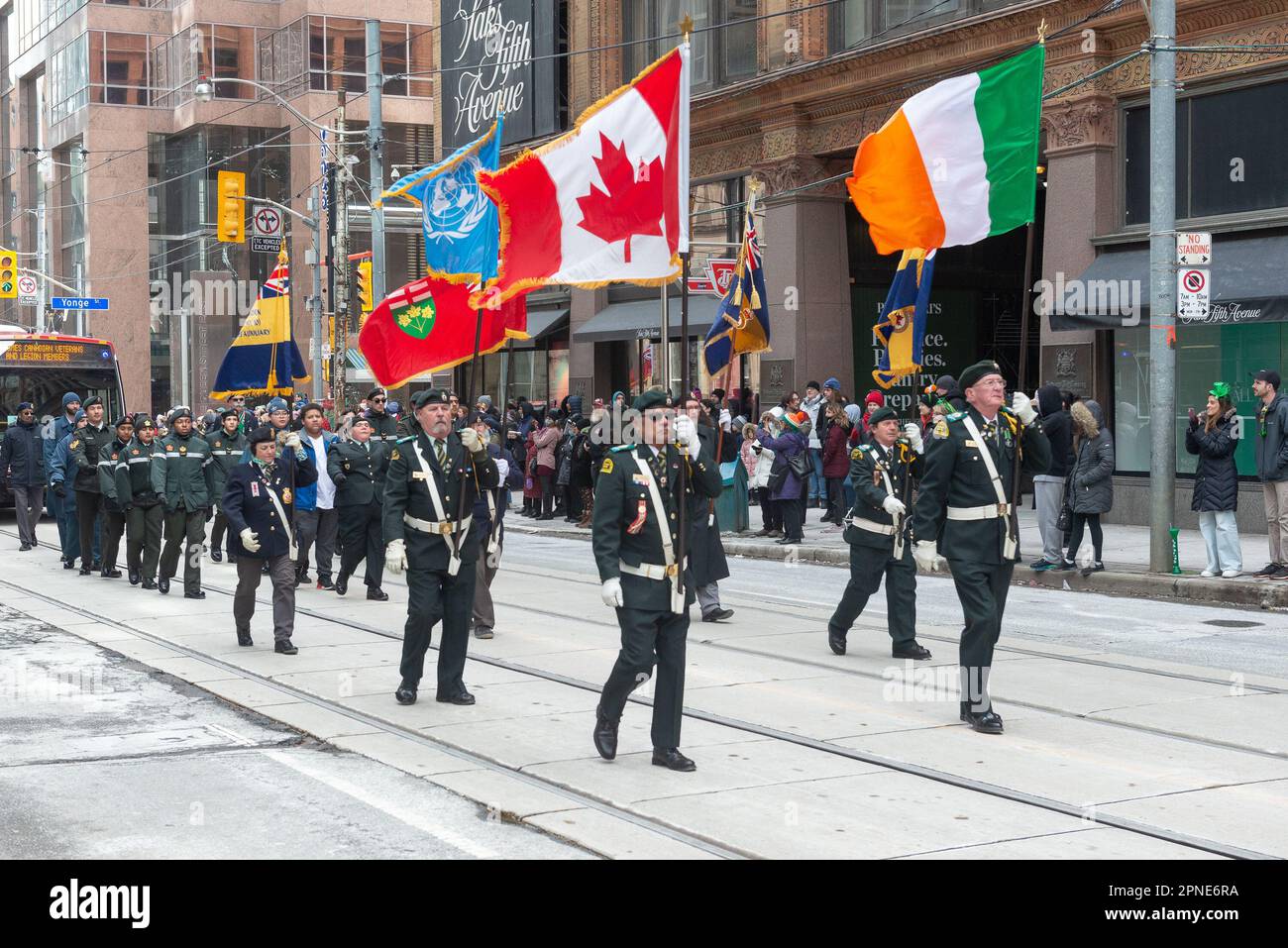 St Patrick S Day Parade 2023 in Toronto Editorial Stock Image
