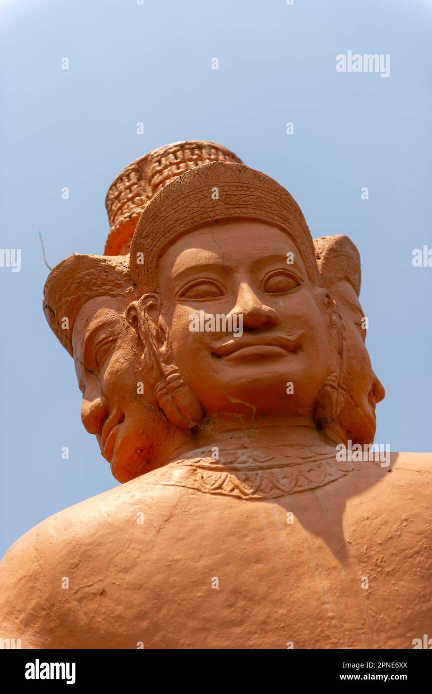 The Statue of Samdech Choun Nath, Phnom Penh, Cambodia Stock Photo