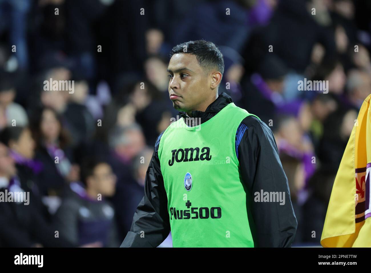 Florence, Italy. 17th Apr, 2023. ITA-SerieA-Fiorentina v AtalantaFLORENCE, ITALY â&#x80;&#x93; Apr 17, Luis Muriel of Atalanta during the Italian Serie A football match between Fiorentina and Atalanta, on Apr 17, 2023 at the Artemio-Franchi stadium in Florence. Credit: Independent Photo Agency/Alamy Live News Stock Photo