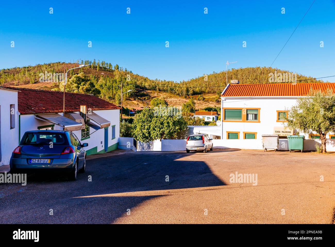 The village of El Marco, Esperança, Arronches, Alto Alentejo, Portalegre, Portugal, Europe Stock Photo