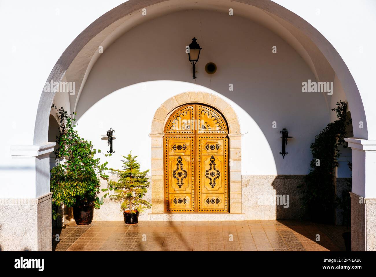 Detail Main Entrance Sanctuary Of Our Lady Of Carri n Santuario De 