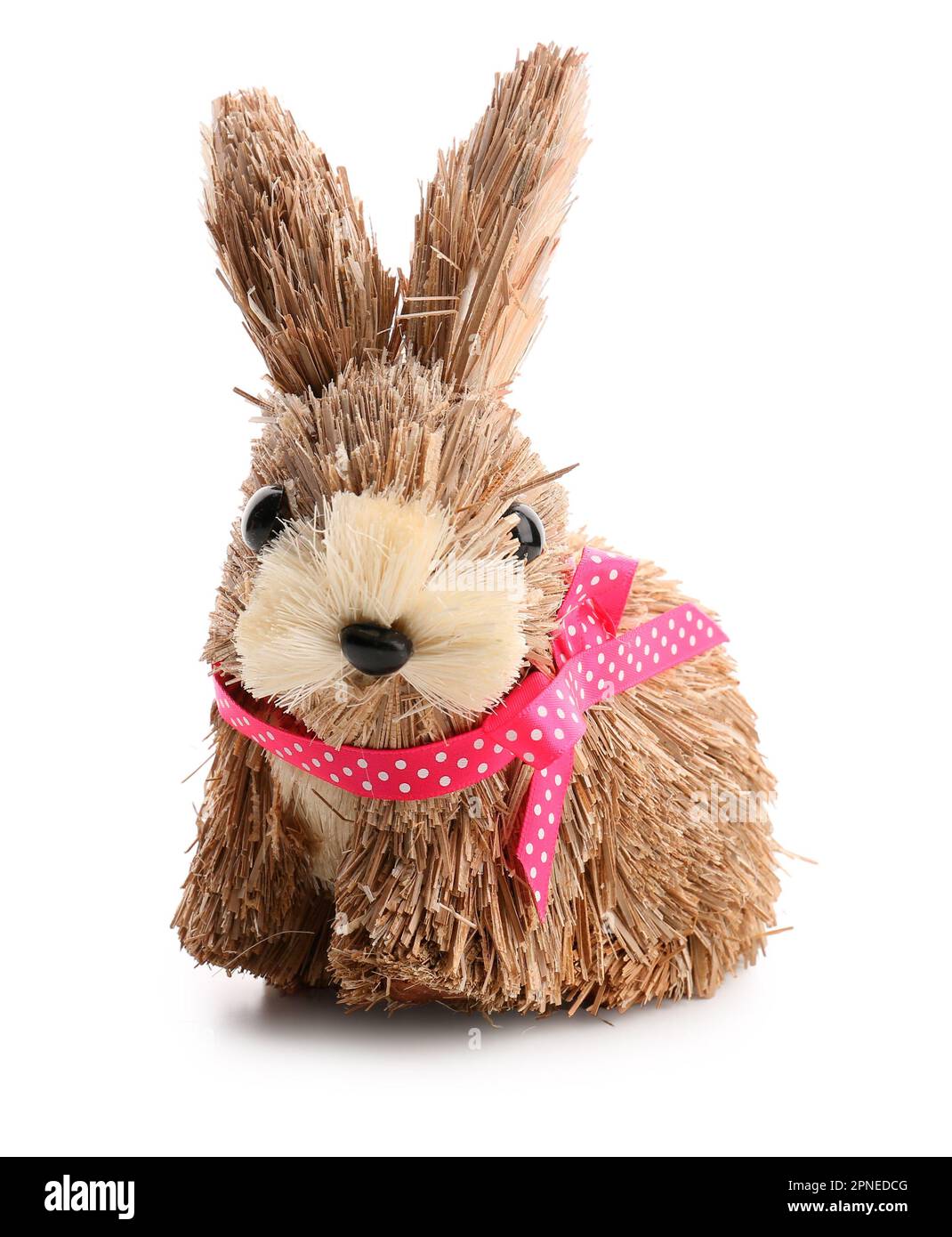Cute Easter bunny isolated on white background Stock Photo - Alamy