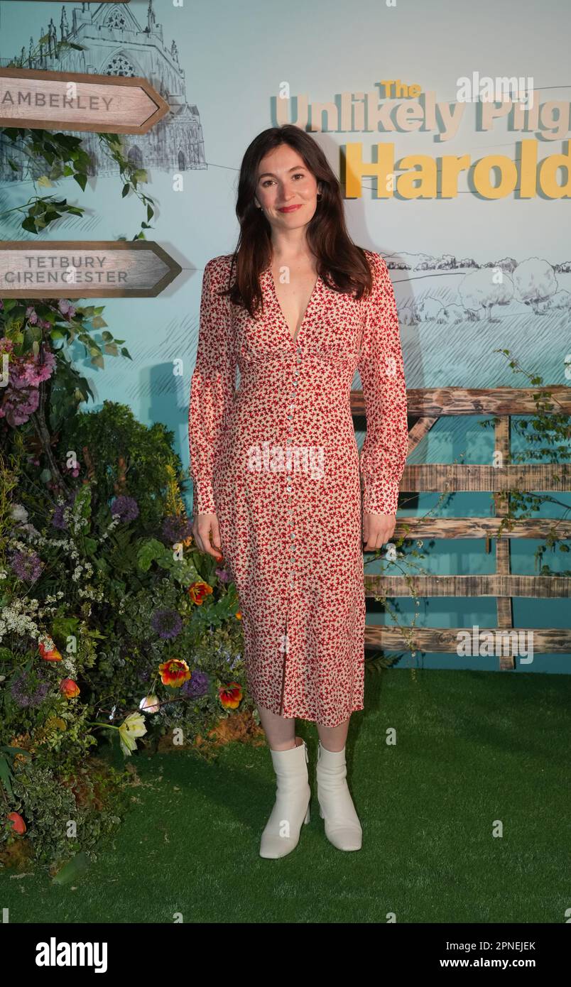 Bethan Cullinane attends the gala screening of The Unlikely Pilgrimage of Harold Fry, at the Ham Yard Hotel in London. Picture date: Tuesday April 18, 2023. Stock Photo