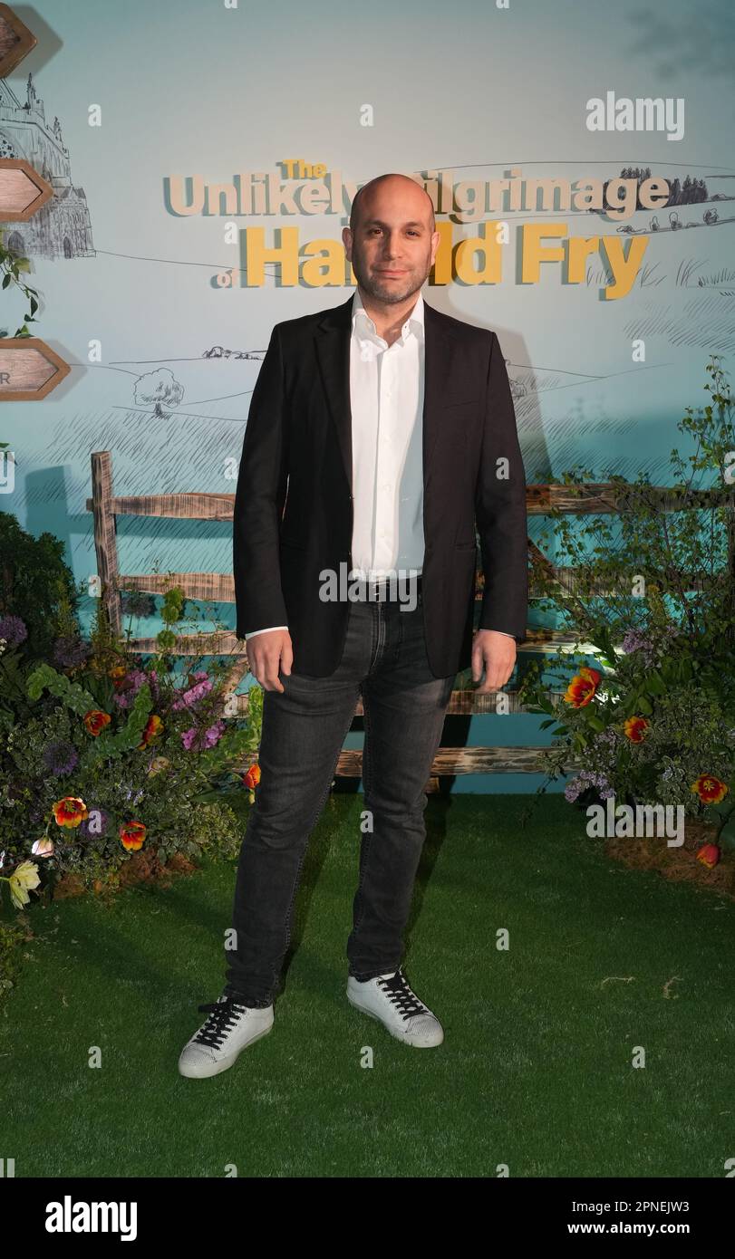 Ilan Eshkeri attends the gala screening of The Unlikely Pilgrimage of Harold Fry, at the Ham Yard Hotel in London. Picture date: Tuesday April 18, 2023. Stock Photo