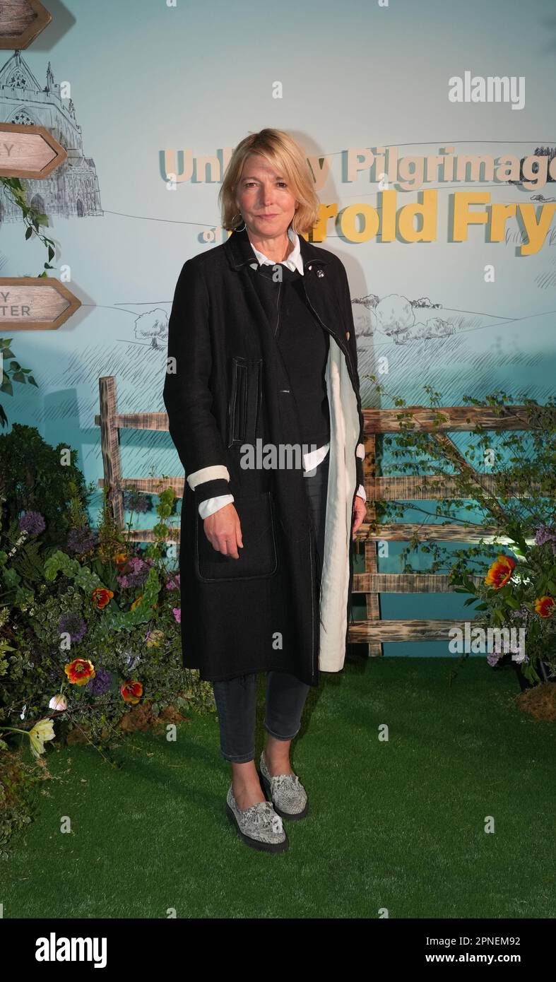 Jemma Redgrave attends the gala screening of The Unlikely Pilgrimage of Harold Fry, at the Ham Yard Hotel in London. Picture date: Tuesday April 18, 2023. Stock Photo