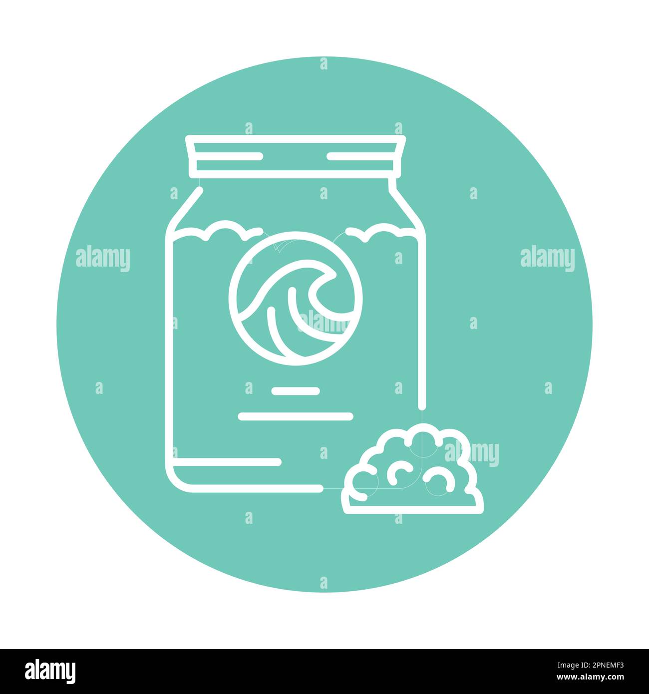 Salt woman bath Stock Vector Images - Alamy