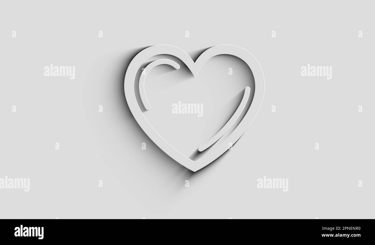 Heart love health ai tech code and cyber dating symbol with natural ...