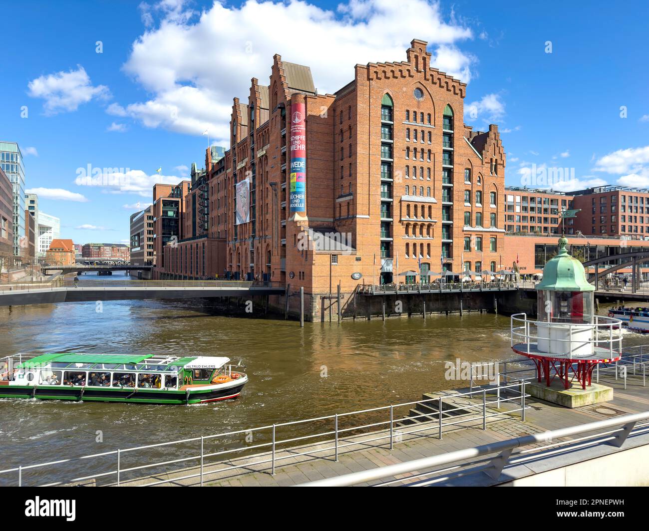 Internationales Maritimes Museum Hamburg (Maritime Museum), Koreastraße, HalfenCity Quarter, Hamburg, Federal Republic of Germany Stock Photo