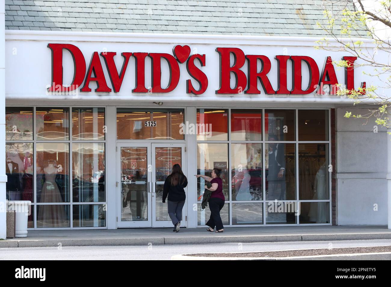 The nearest shop david's bridal