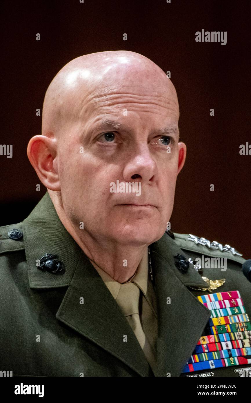 General David H. Berger, USMC, Commandant of the Marine Corps., appears