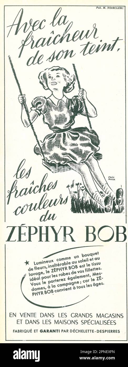 Zephyr bob fabric hi-res stock photography and images - Alamy