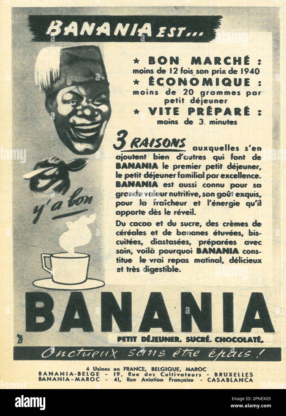 Vintage poster – Banania Cacao – Galerie 1 2 3