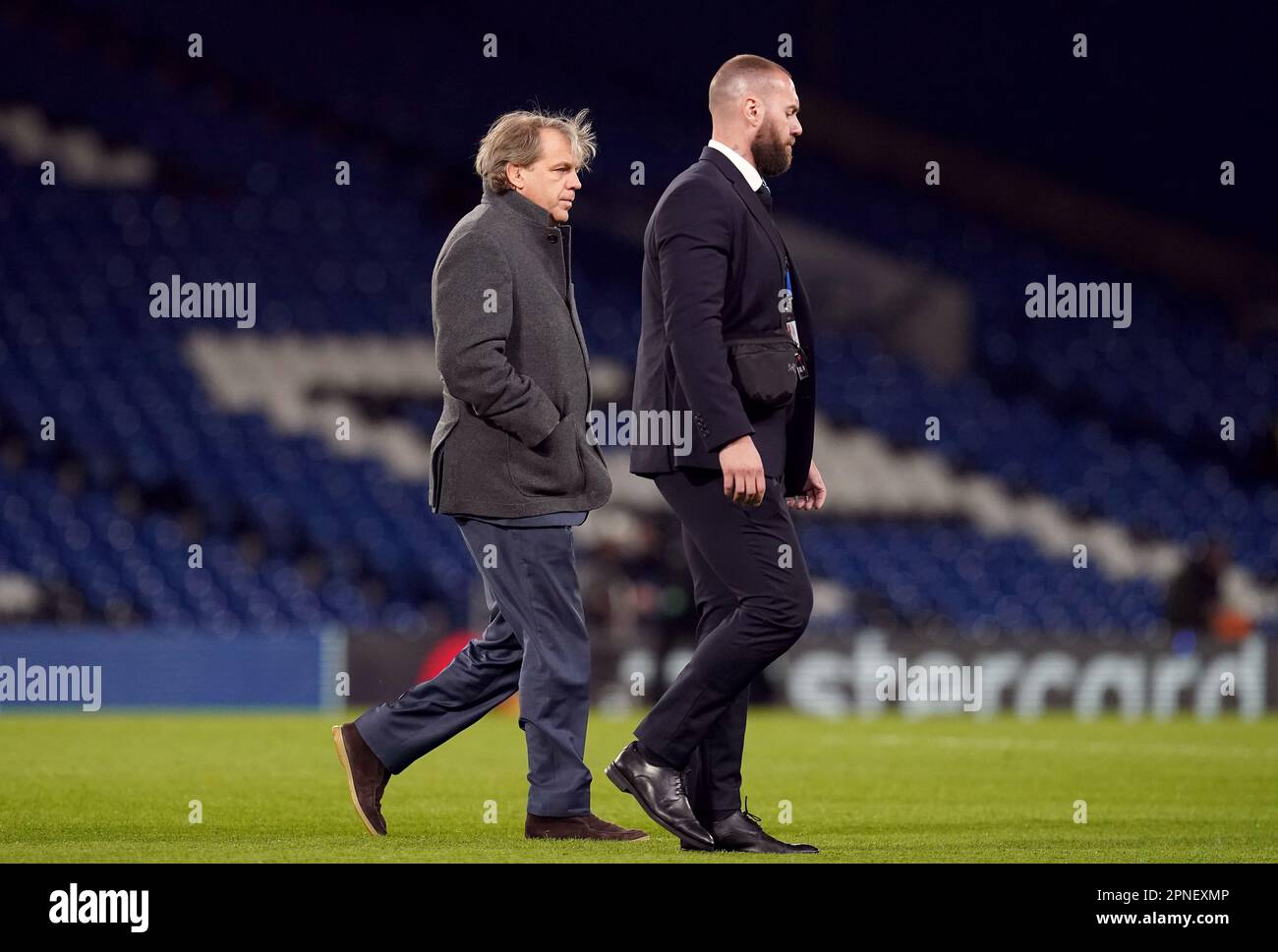 Chelsea owner Todd Boehly after the UEFA Champions League quarterfinal