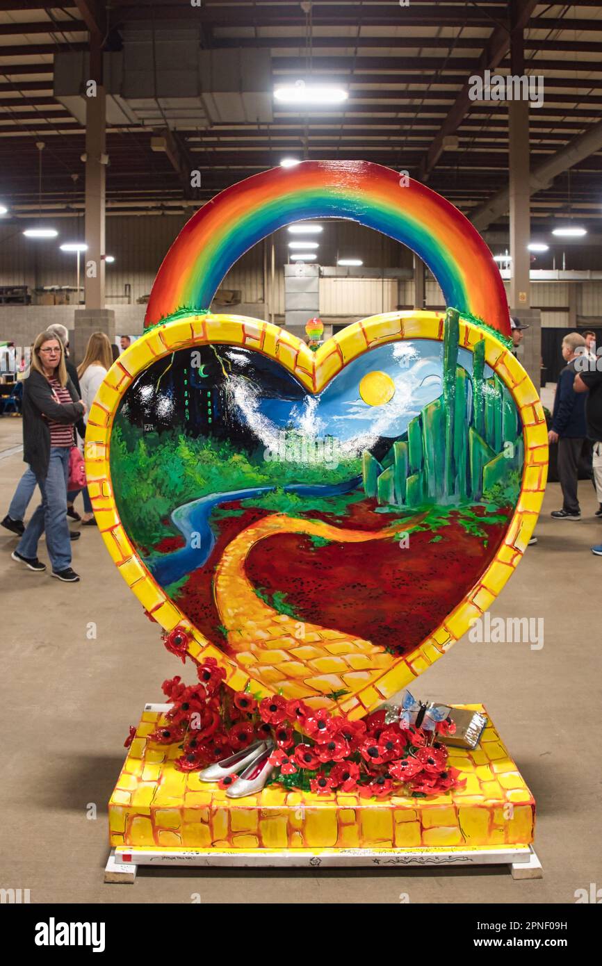 Kansas City, Missouri April 15, 2023 Parade of Hearts KC Unveiling