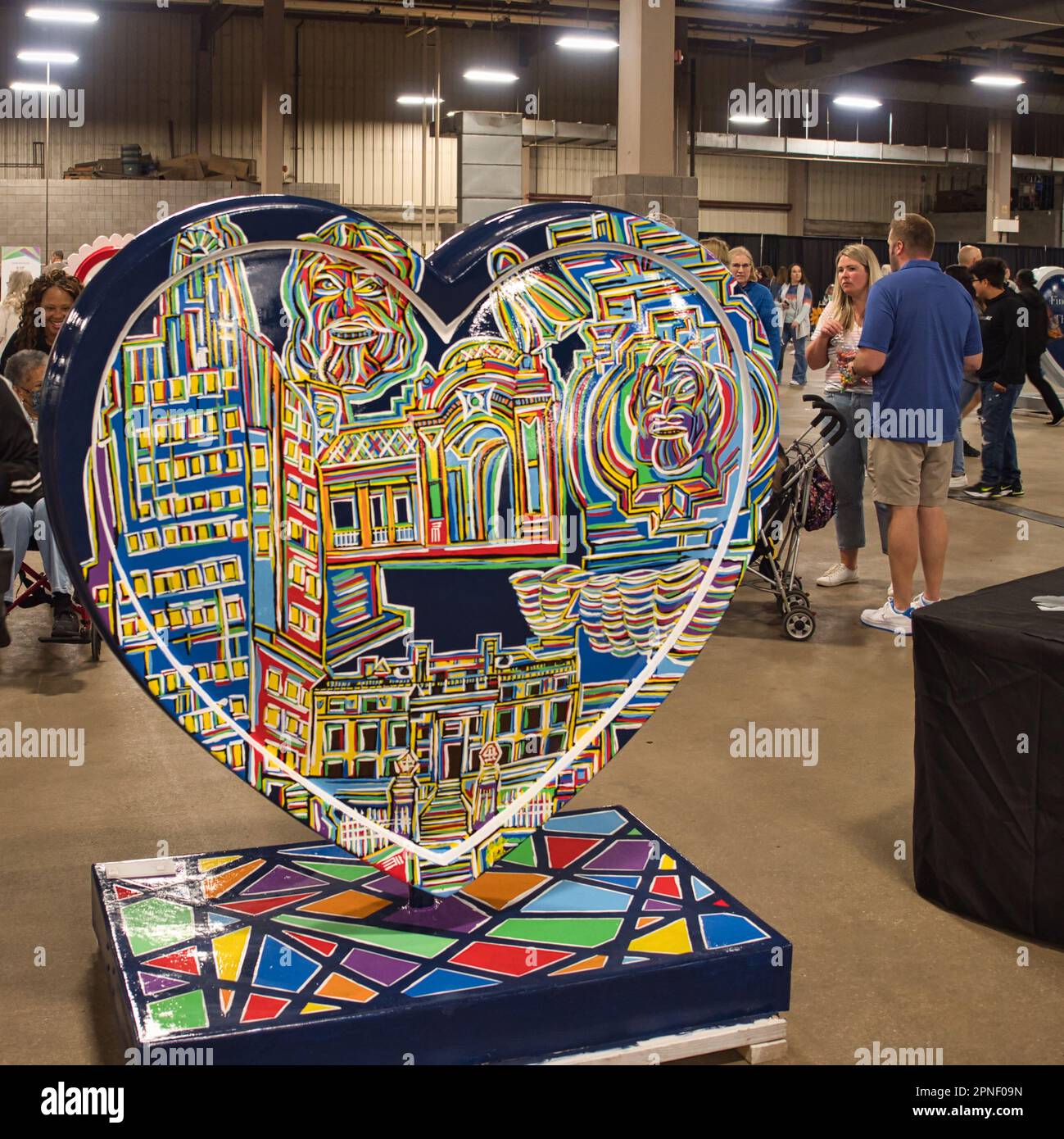 Kansas City, Missouri April 15, 2023 Parade of Hearts KC Unveiling