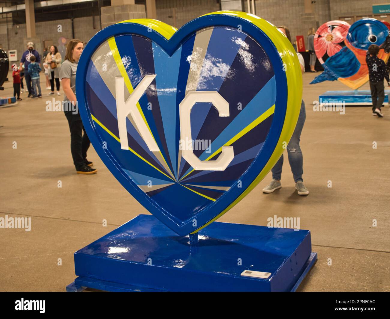 Kansas City, Missouri April 15, 2023 Parade of Hearts KC Unveiling