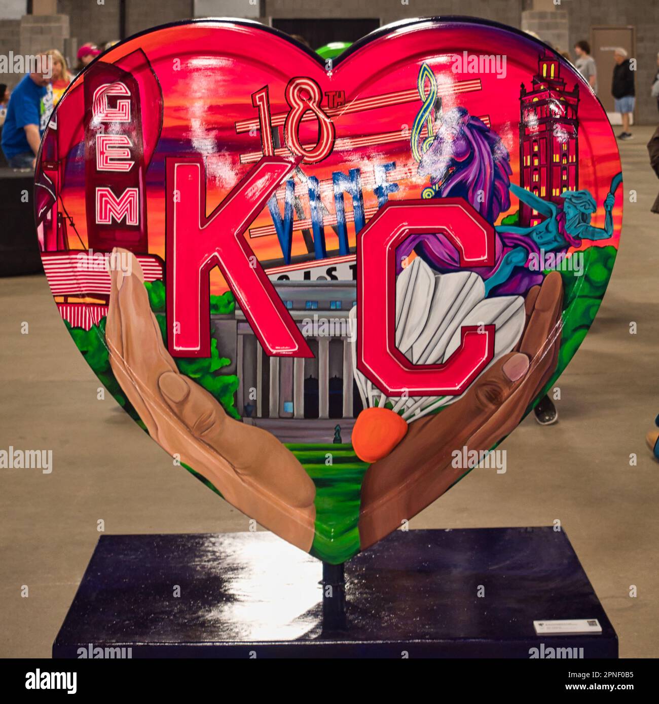 Kansas City, Missouri April 15, 2023 Parade of Hearts KC Unveiling